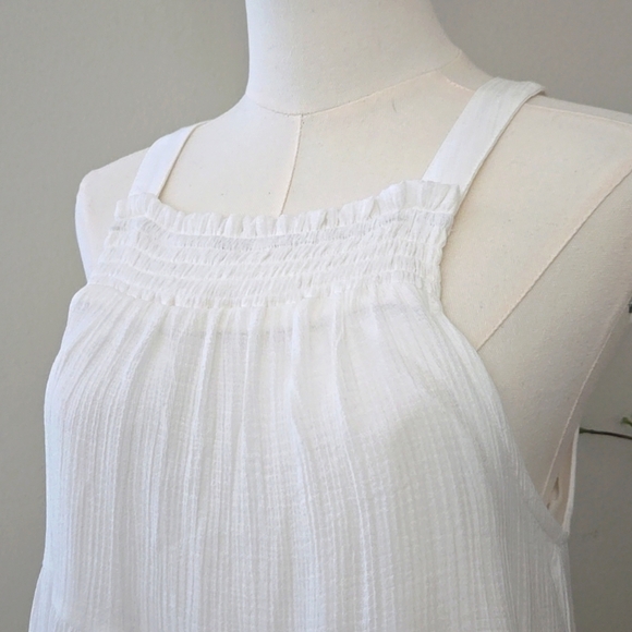 KLd white beach/summer dress size SMALL - Picture 7 of 8